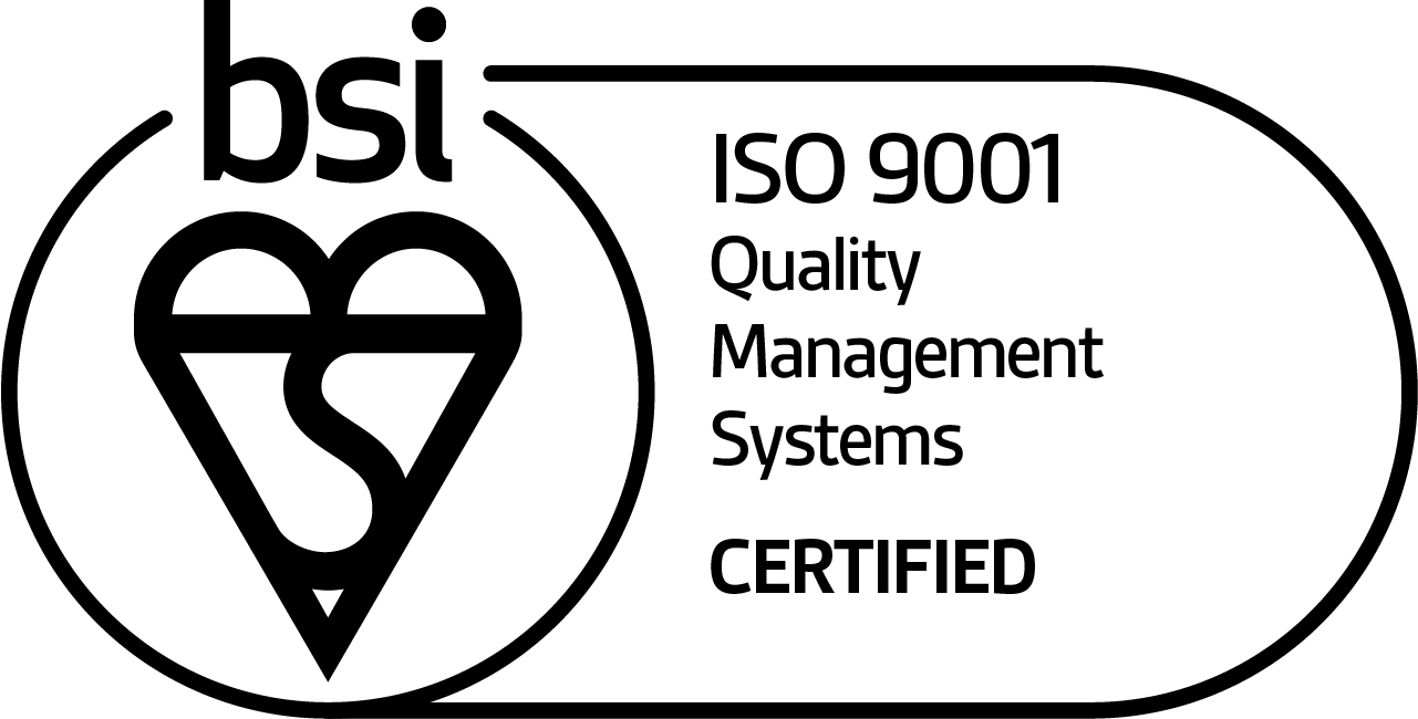ISO 9001 Quality Management Systems — certifié par BSI